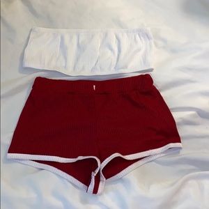 babygirl two piece short set